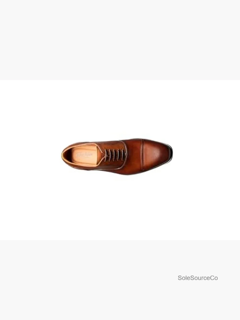 Men's Cap Toe Oxfords - Smooth Leather, Cushioned Footbed, Durable Rubber Sole